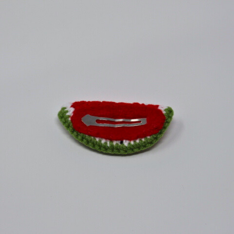 Crochet Fruit Hair Clip