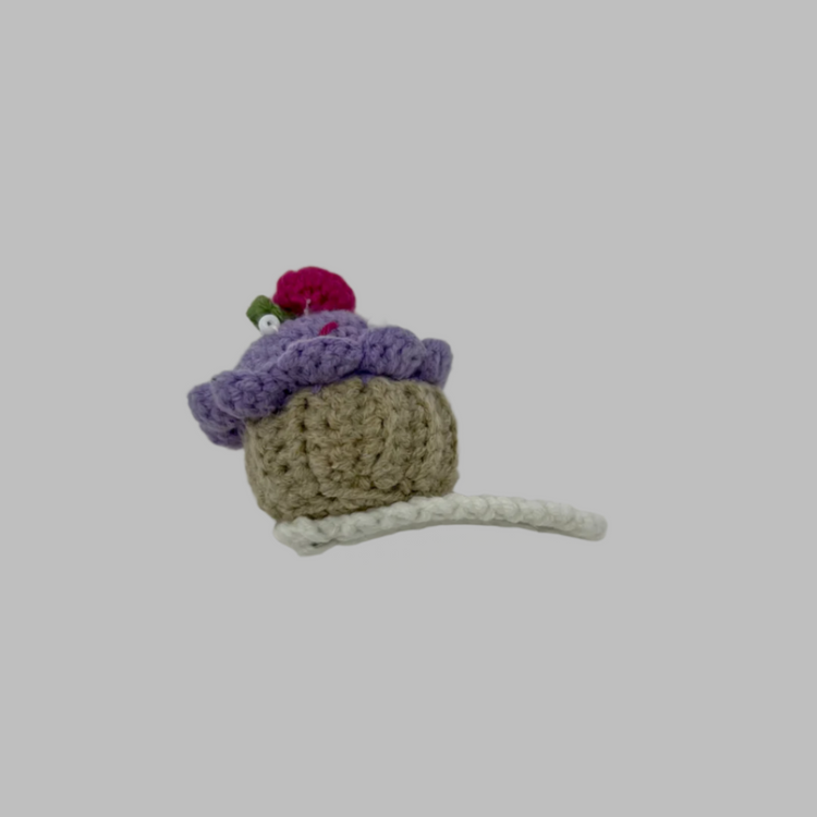 Cupcake Hair Clip
