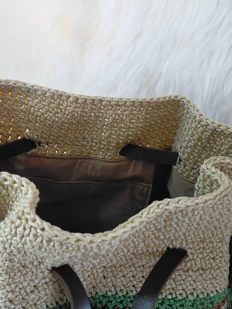 Crossbody Crochet Purse