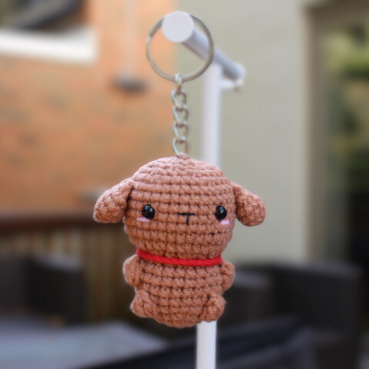 Crochet Animal Keychain
