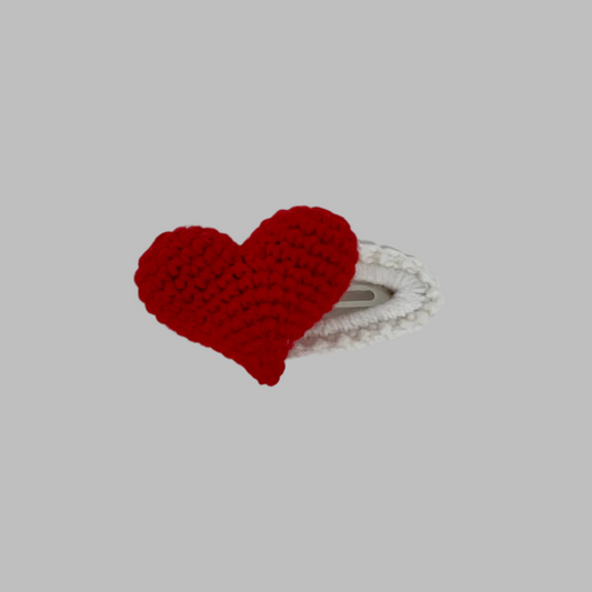 Crochet en forme de coeur