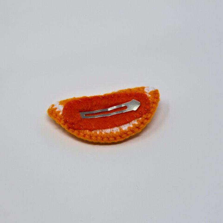 Crochet Fruit Hair Clip