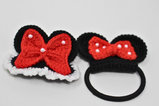 Handmade Crochet Minnie Mouse