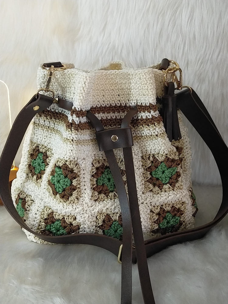 Crossbody Crochet Purse