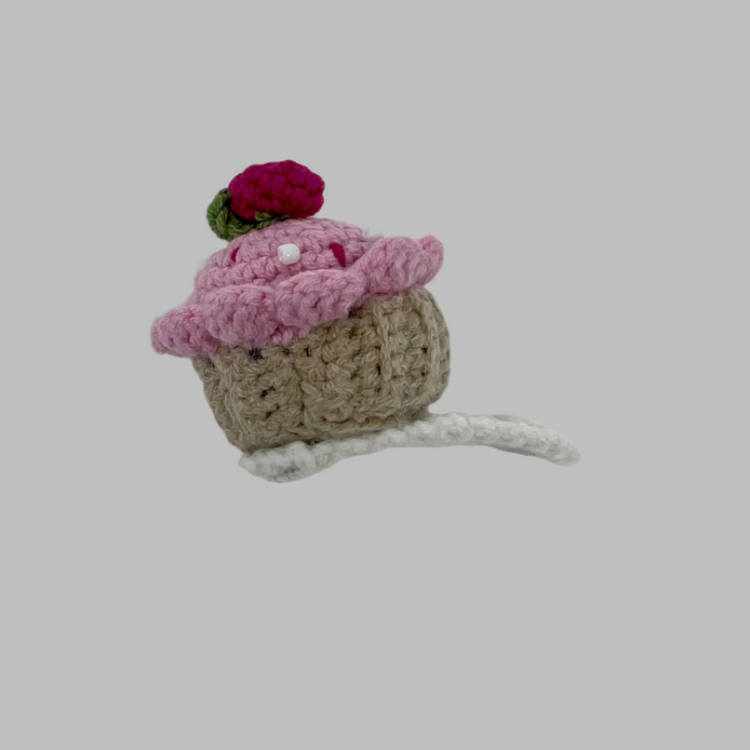 Cupcake Hair Clip