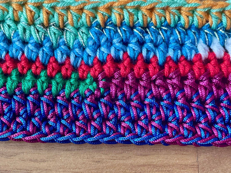Luxury-style crochet bag inspired by Miu Miu tote bag