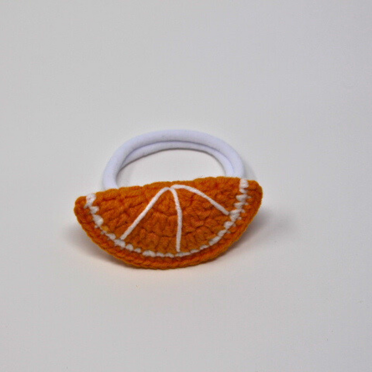 Crochet Fruit Hair Clip