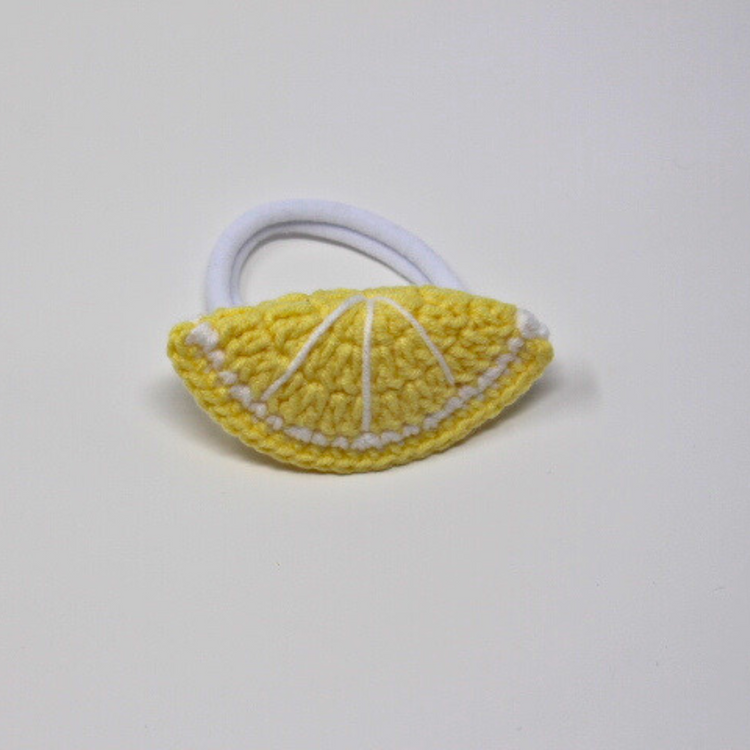 Crochet Fruit Hair Clip
