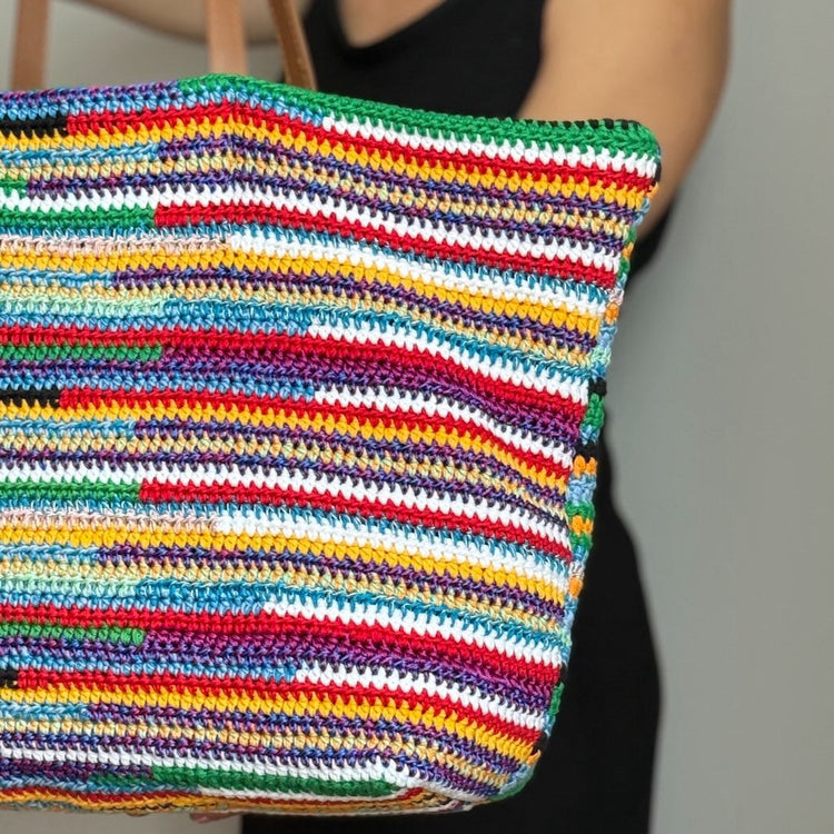 MiuMiu Inspired Oversized Crochet Tote
