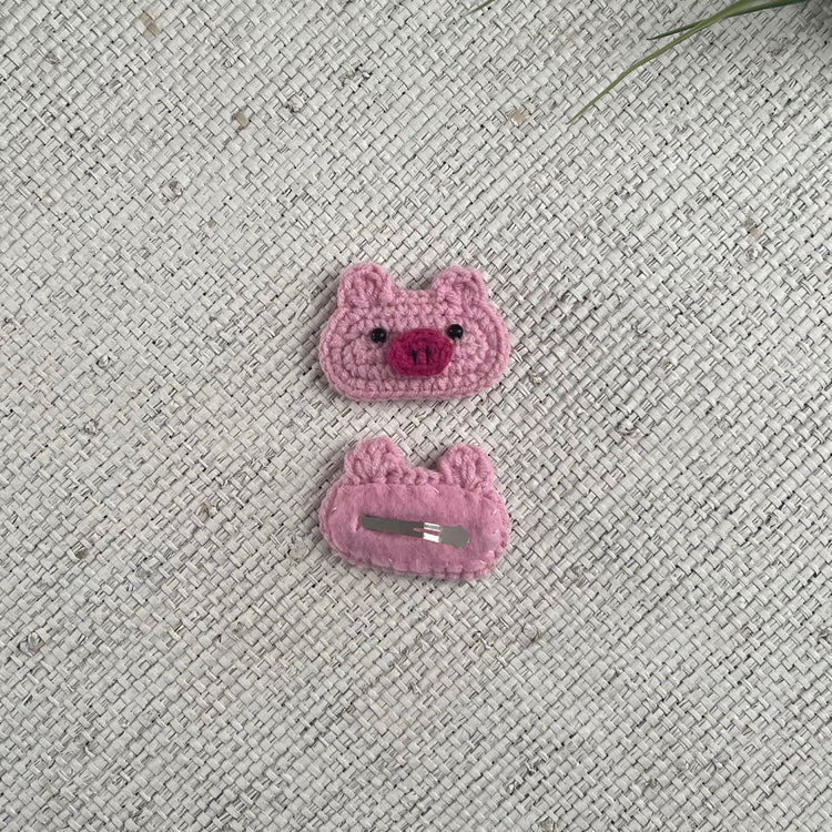 Cute Piggy Hair Clip