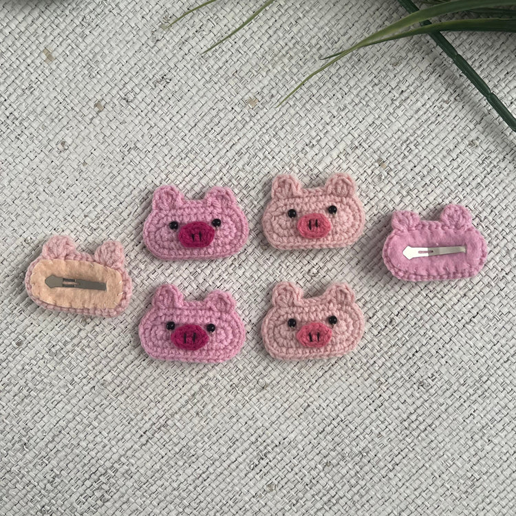 Cute Piggy Hair Clip
