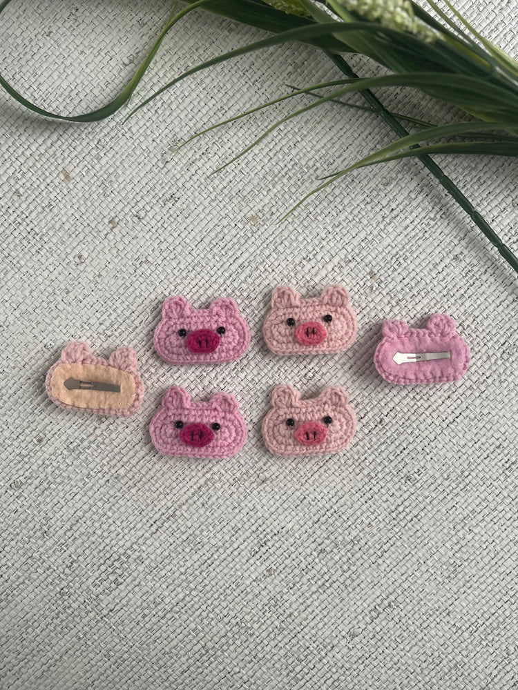 Cute Piggy Hair Clip