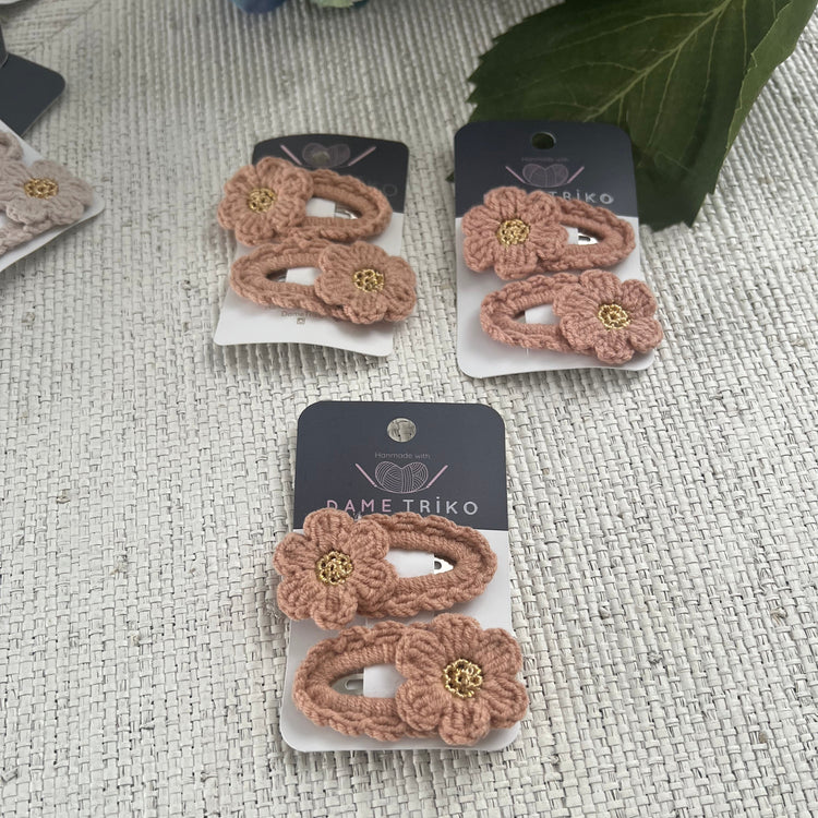 Minimalist Flower Hair Clip