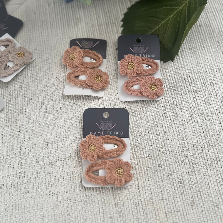 Minimalist Flower Hair Clip