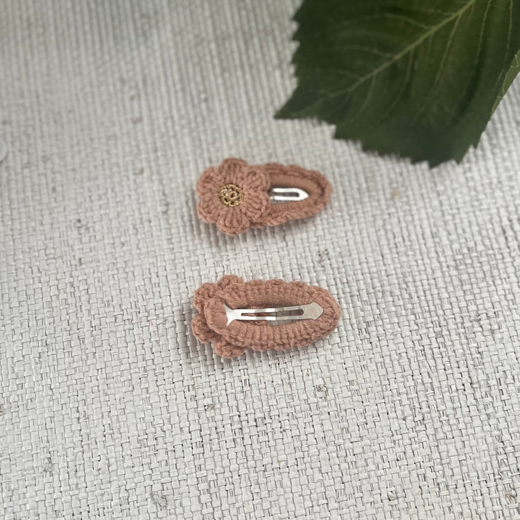 Minimalist Flower Hair Clip