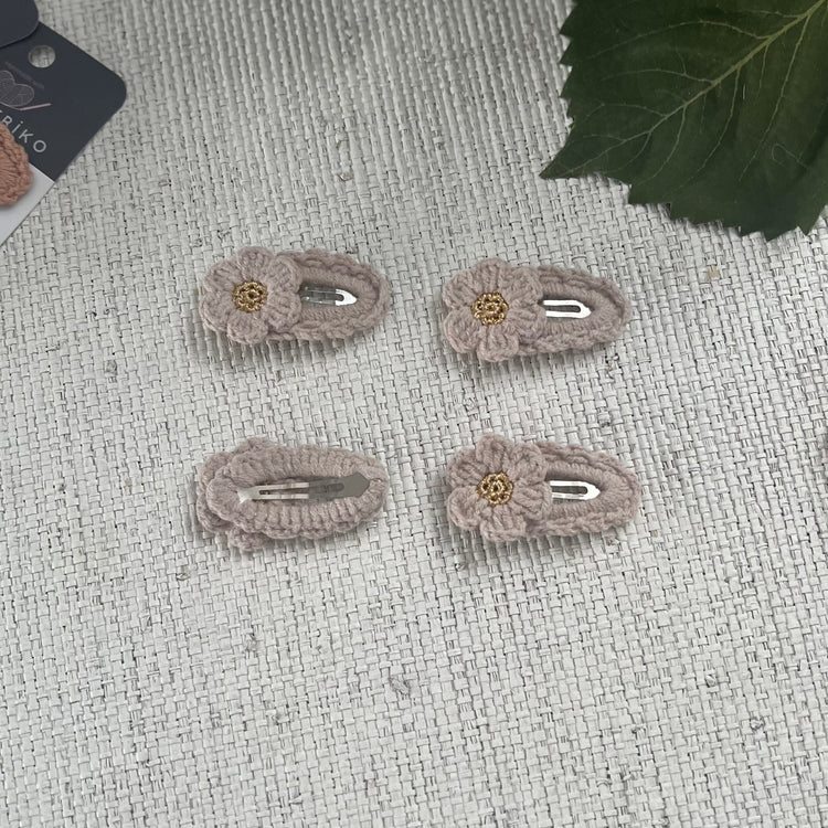 Minimalist Flower Hair Clip