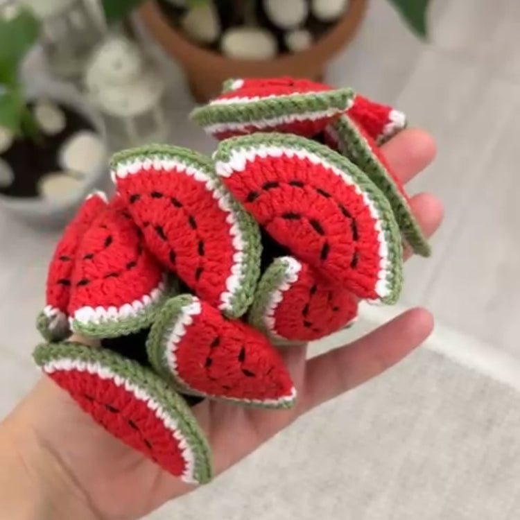 Crochet Fruit Hair Clip