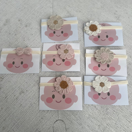 Set of baby headbands