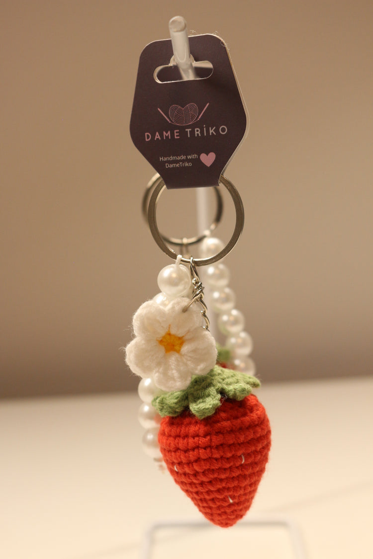 Strawberry Keychain