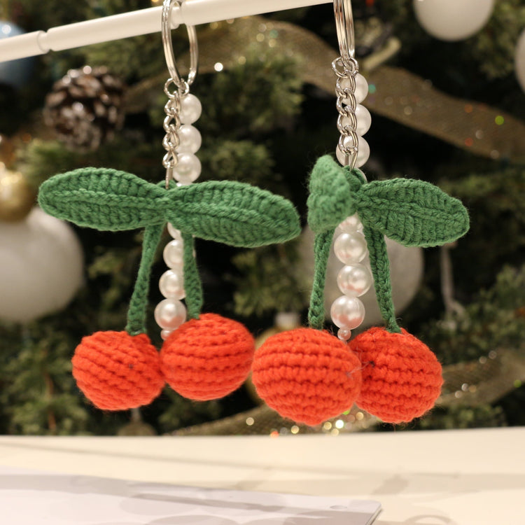 Cherry Keychain