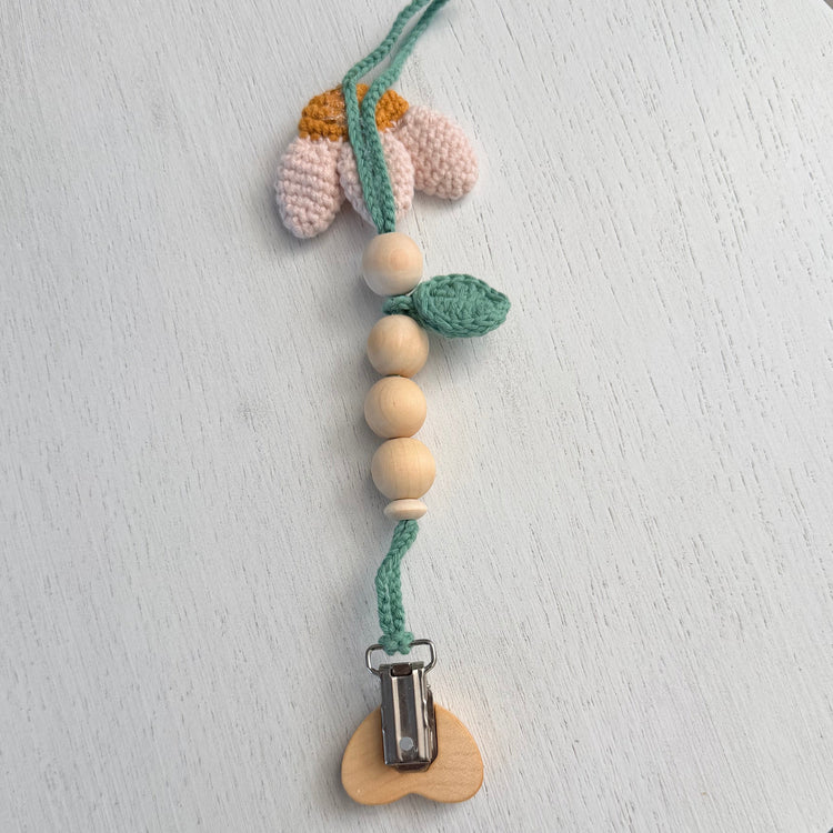 Daisy Bloom Pacifier Holder