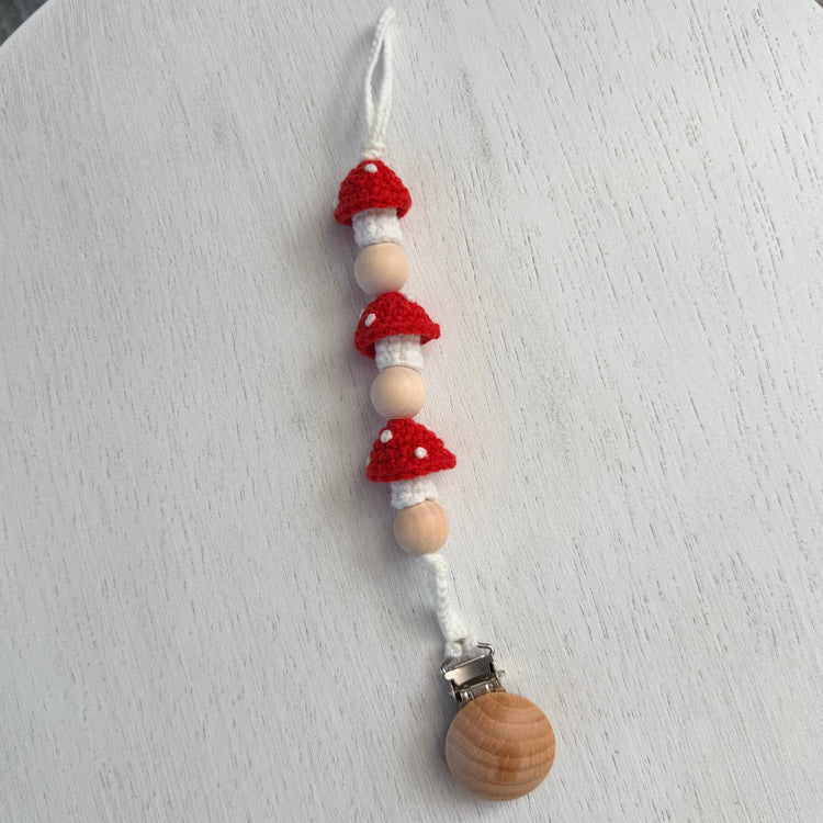 Little Mushroom Pacifier Holder