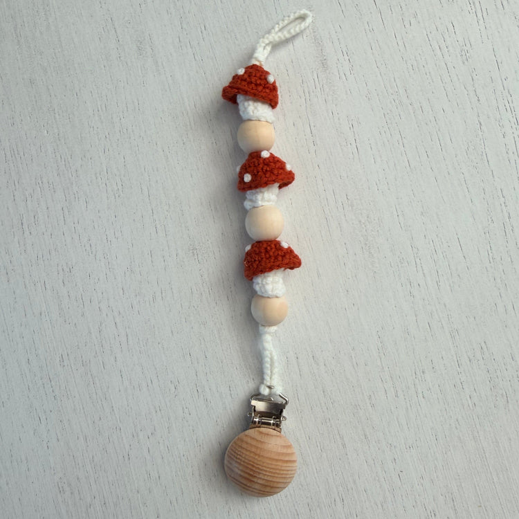 Little Mushroom Pacifier Holder