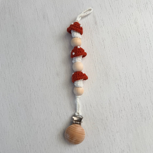 Little Mushroom Pacifier Holder