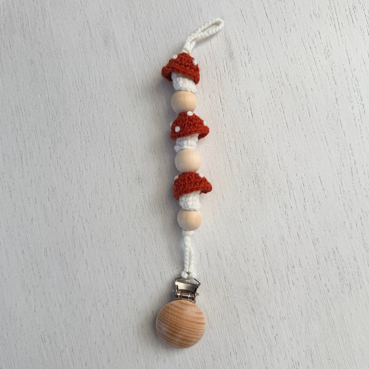 Little Mushroom Pacifier Holder