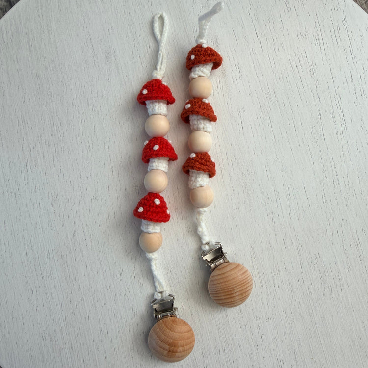 Little Mushroom Pacifier Holder