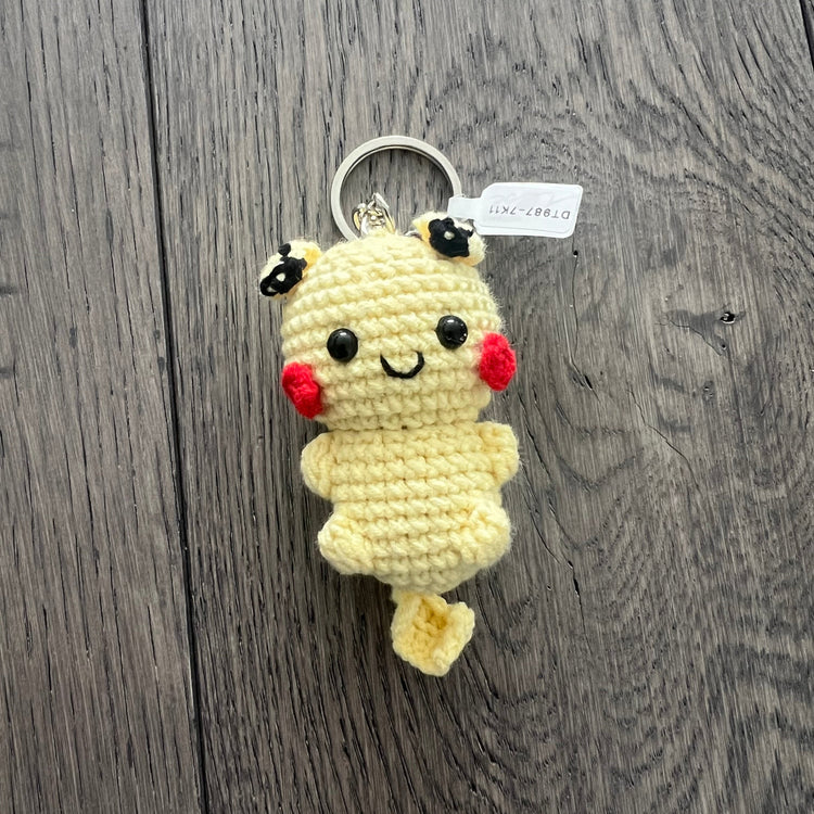 Crochet Animal Keychain