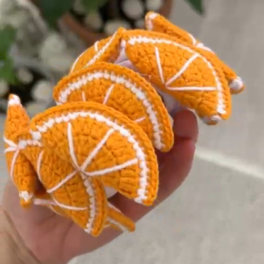 Crochet Fruit Hair Clip
