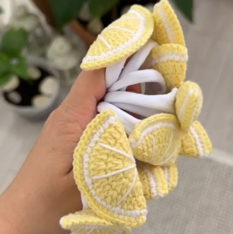 Crochet Fruit Hair Clip
