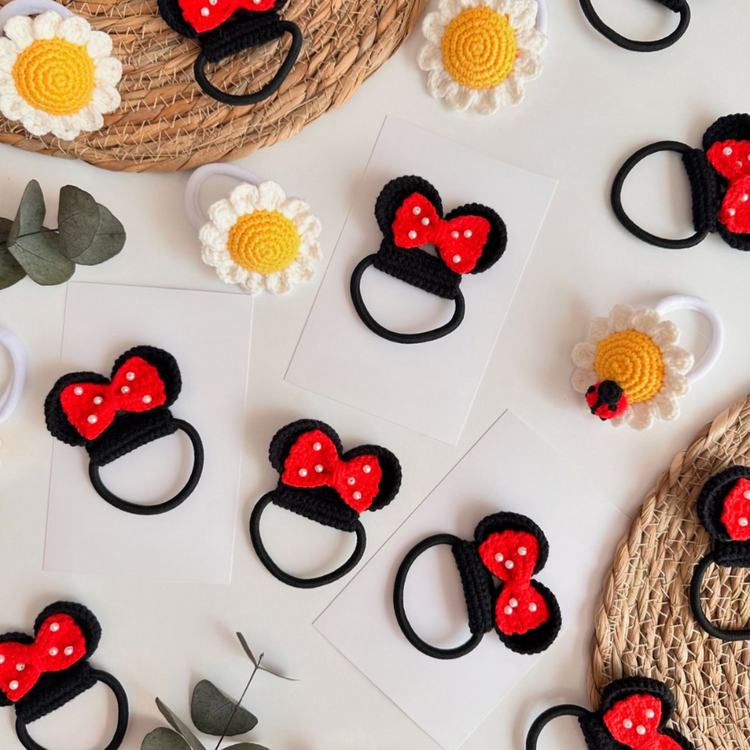 Handmade Crochet Minnie Mouse