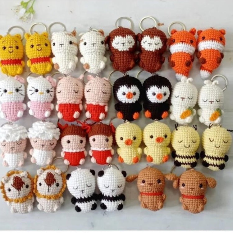 Crochet Animal Keychain