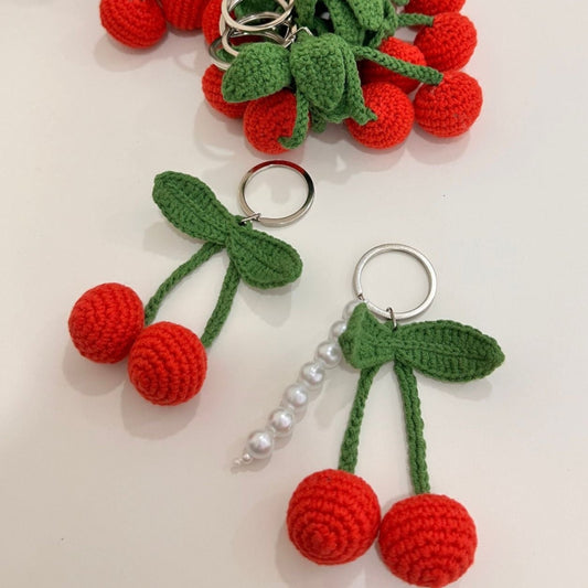 Cherry Keychain