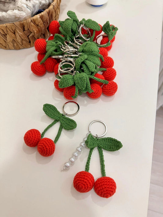 Cherry Keychain