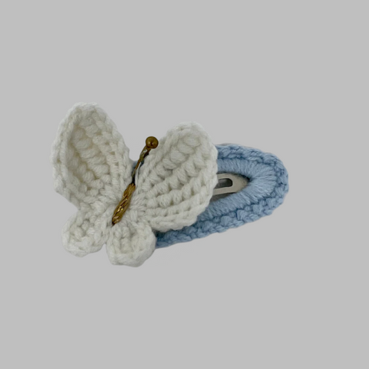 Pince à cheveux papillon