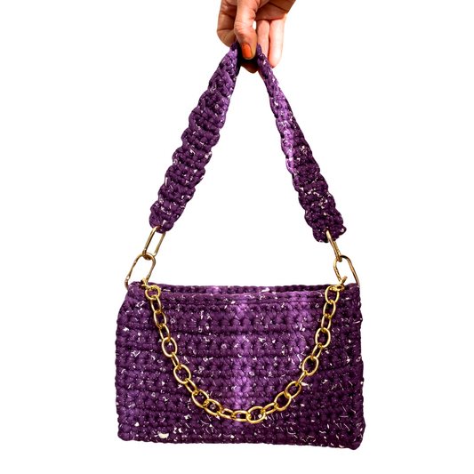 Crochet Shirt Yarn Purse