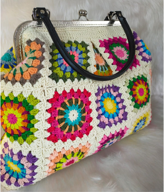 Médium granny square bag