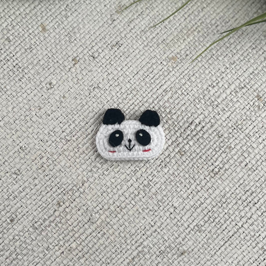 Handmade Panda Hair Clip