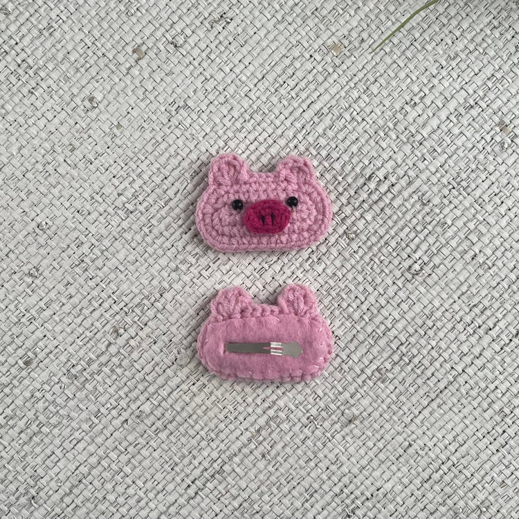 Cute Piggy Hair Clip