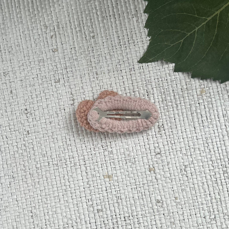 Soft Crochet Heart Snap