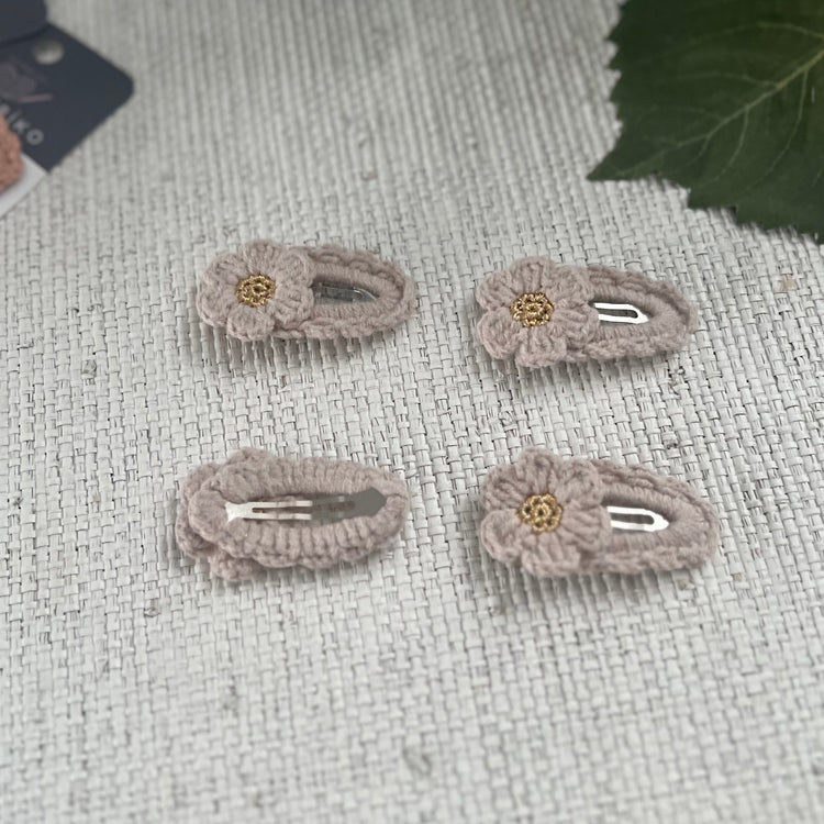 Minimalist Flower Hair Clip