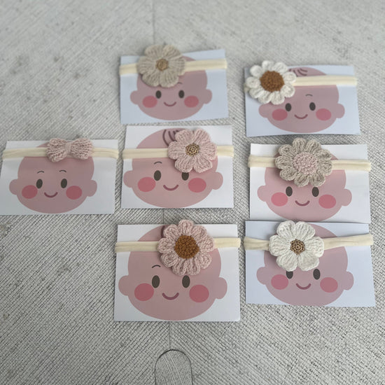 Set of baby headbands 