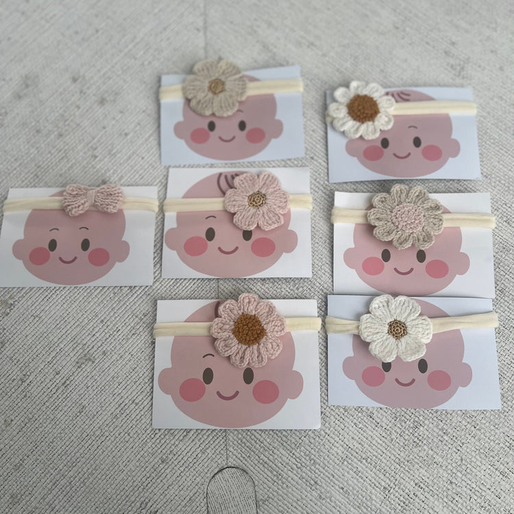 Set of baby headbands 