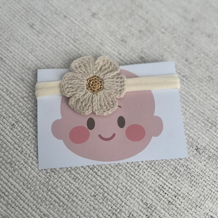 Crochet Floral headband