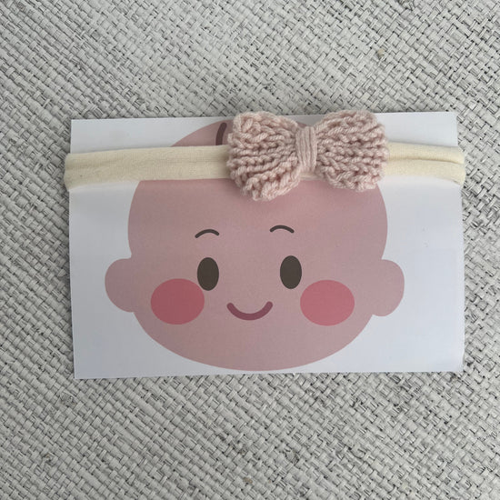 Newborn Crocheted flower headband 