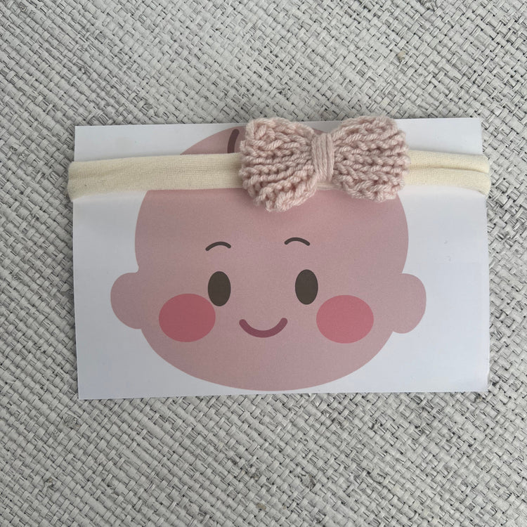 Newborn Crocheted flower headband 