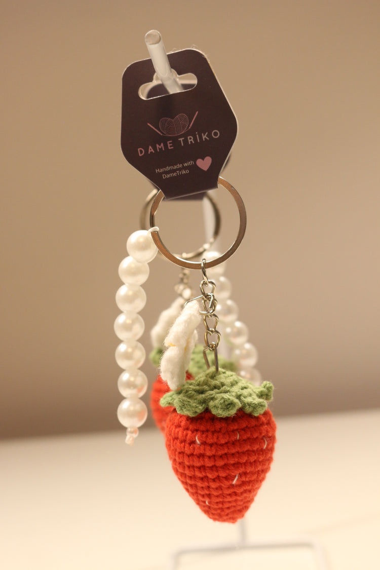 Strawberry Keychain